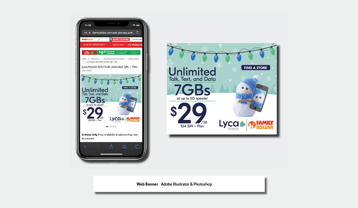 Mobile Web Banner